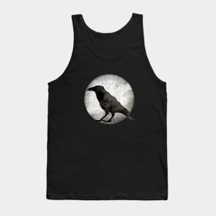 Crow and Moon - I wrap the moon in lace and sing you the seasons Tank Top